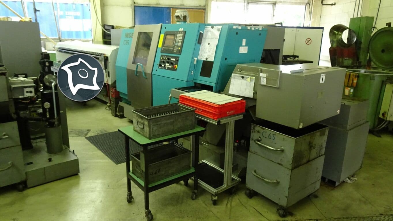 Токарно-фрезерный обрабатывающий центр c ЧПУ Index C 65-ID15554