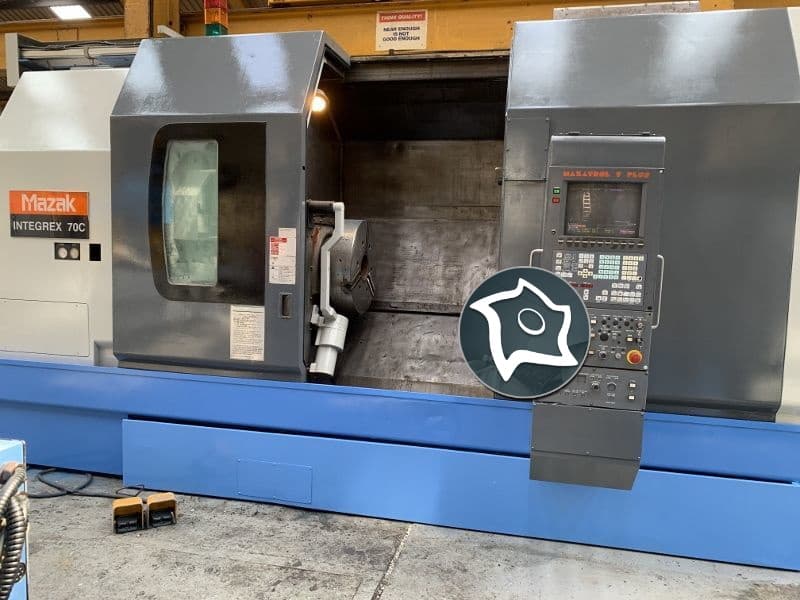 Токарно-фрезерный обрабатывающий центр c ЧПУ Mazak Integrex 70 C-ID14930