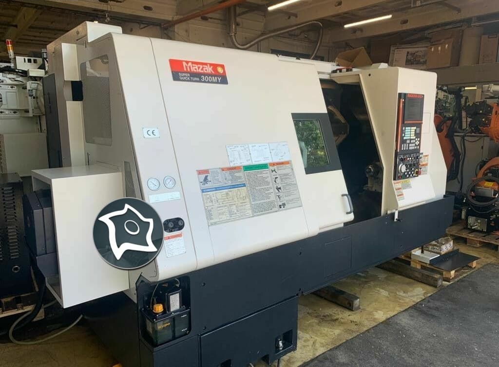 Токарно-фрезерный обрабатывающий центр c ЧПУ MAZAK SQT 300 MY-ID15349