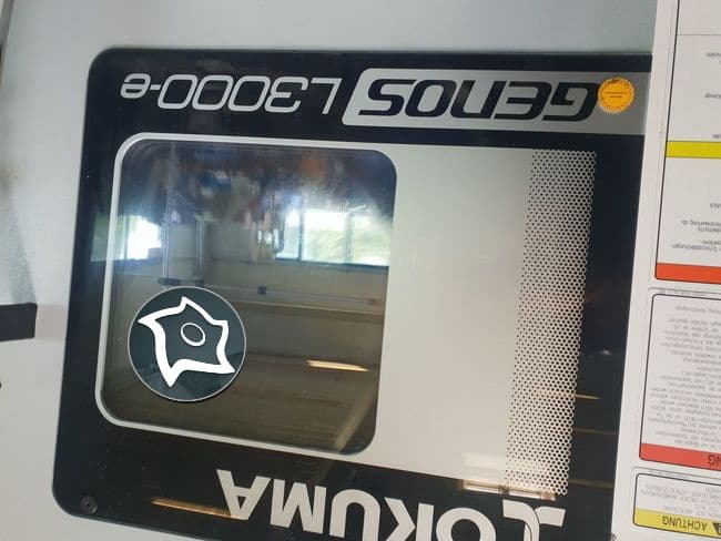 Токарно-фрезерный обрабатывающий центр Okuma Genos L3000-e-ID12907