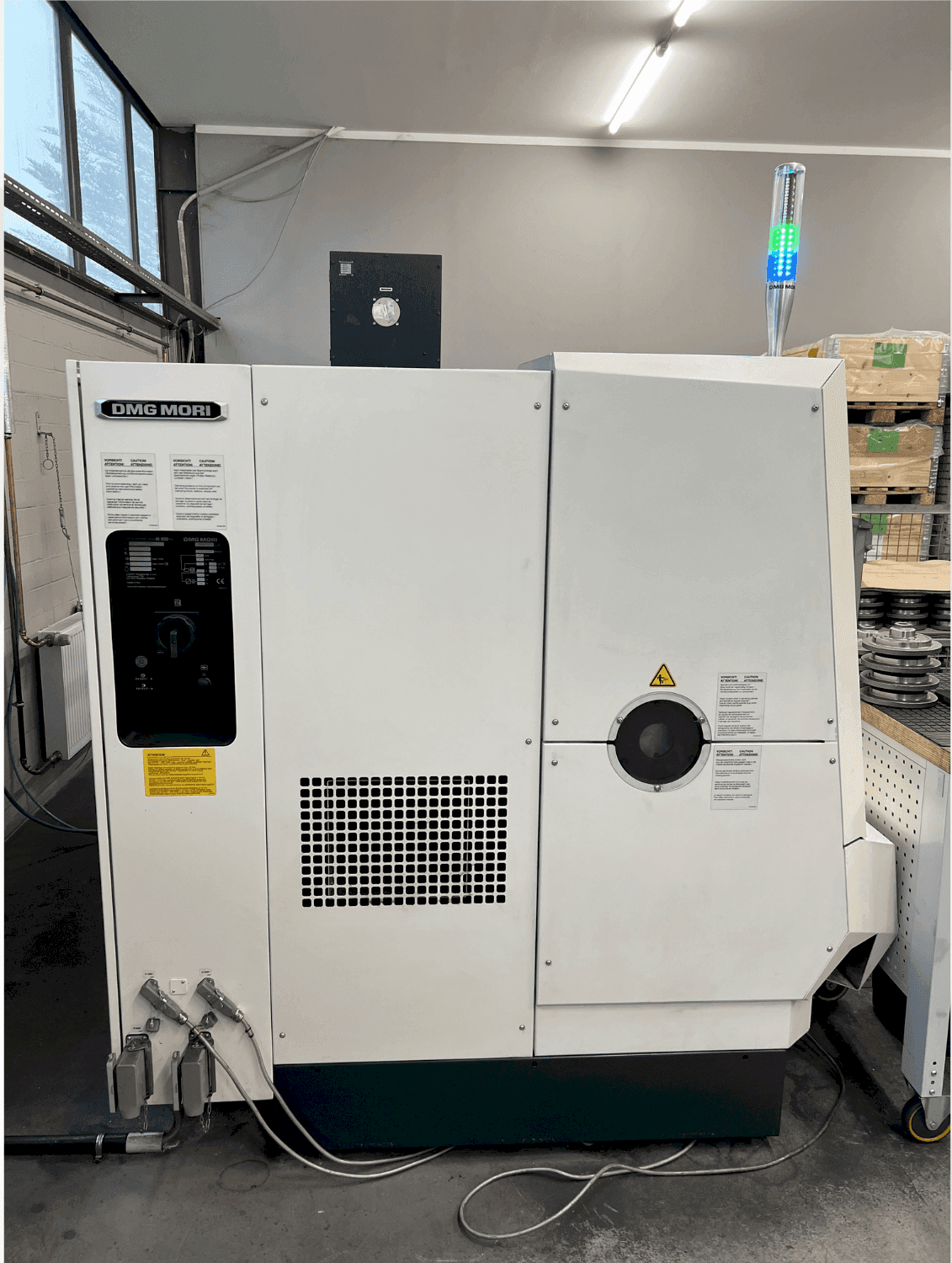 Токарно-фрезерный обрабатывающий центр с ЧПУ DMG MORI CLX 350 V4-ID17028