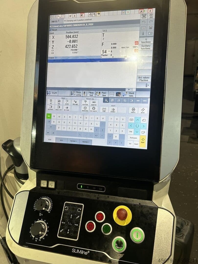 Токарно-фрезерный обрабатывающий центр с ЧПУ DMG MORI CLX 450 V4-ID17027