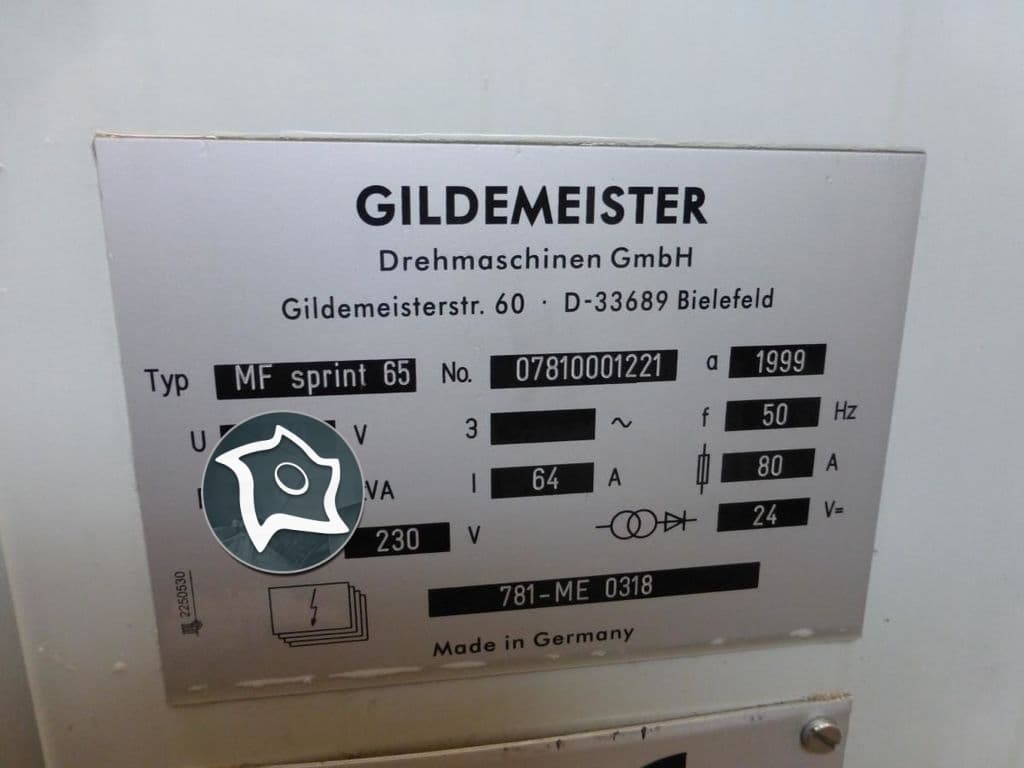 Токарно-фрезерный ОЦ DMG GILDEMEISTER MF Sprint 65-ID12180