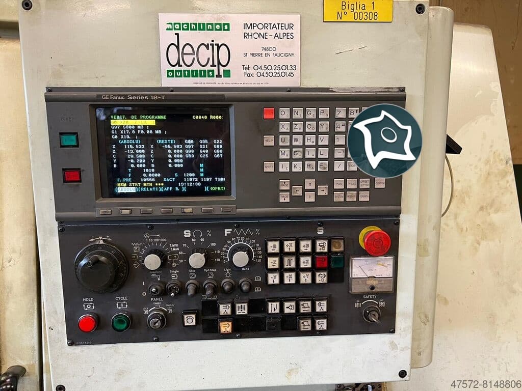 Токарно-фрезерный станок c ЧПУ BIGLIA B 501 SY-ID16972