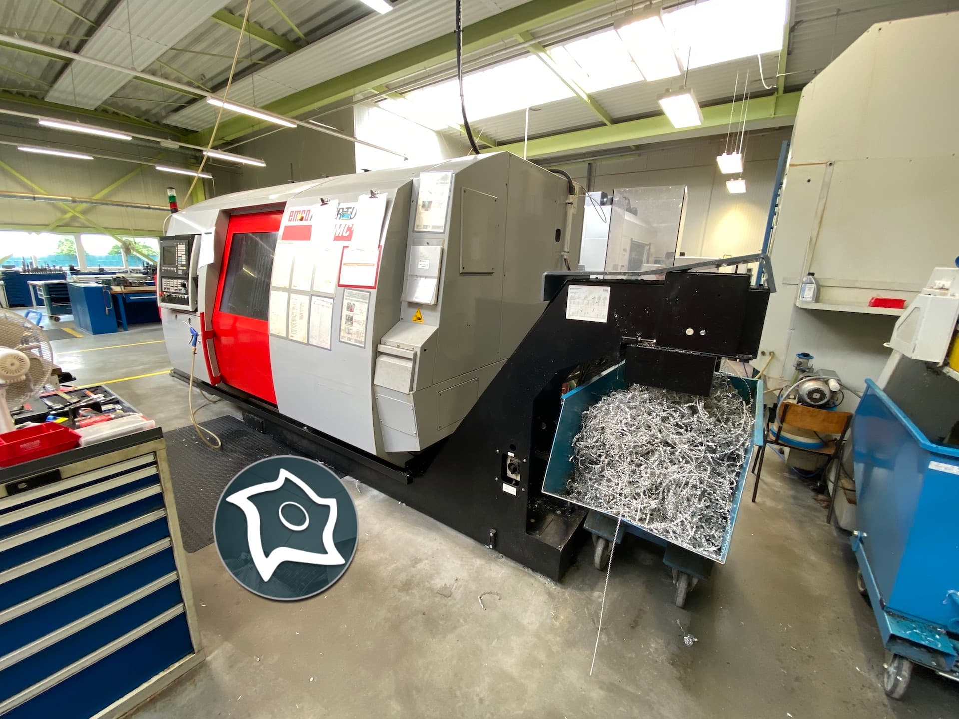 Токарно-фрезерный станок c ЧПУ EMCO HYPERTURN 665 MC plus PowerMill-ID16454