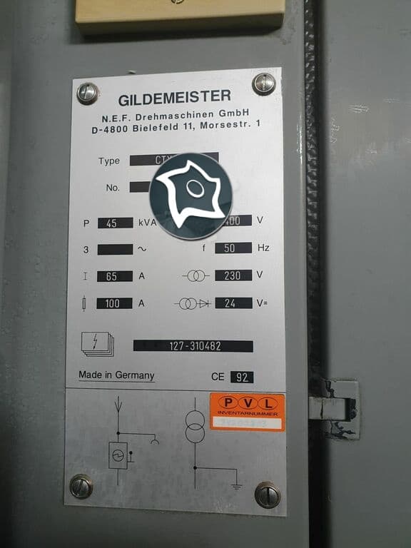 Токарно-фрезерный станок c ЧПУ Gildemeister CTX 400-ID15246