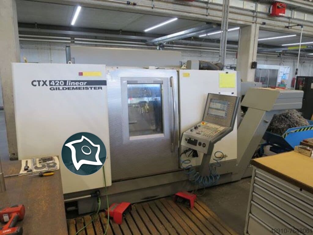 Токарно-фрезерный станок c ЧПУ GILDEMEISTER CTX 420 Linear-ID16944
