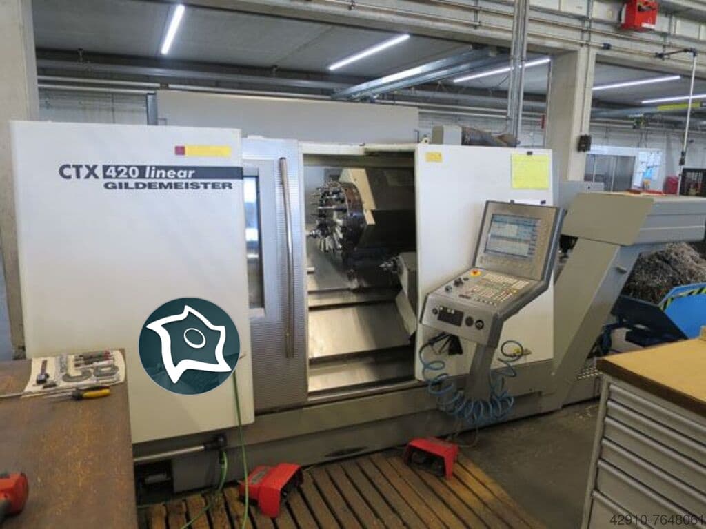 Токарно-фрезерный станок c ЧПУ GILDEMEISTER CTX 420 Linear-ID16944