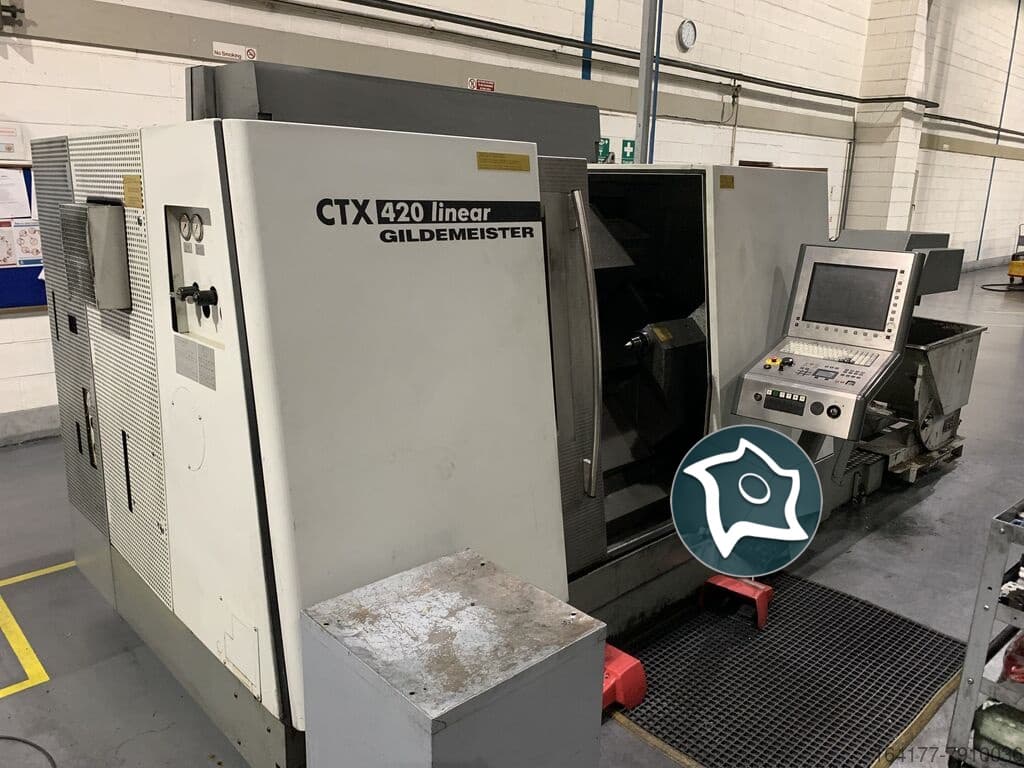 Токарно-фрезерный станок c ЧПУ Gildemeister CTX 420 linear V6-ID16935