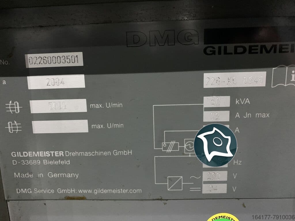 Токарно-фрезерный станок c ЧПУ Gildemeister CTX 420 linear V6-ID16935