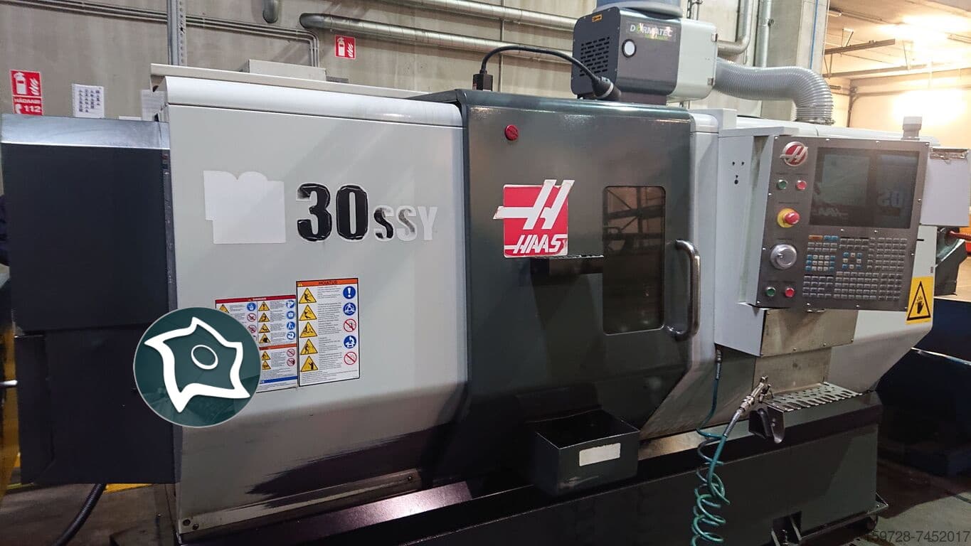 Токарно-фрезерный станок c ЧПУ HAAS DS-30 SSY-ID16851
