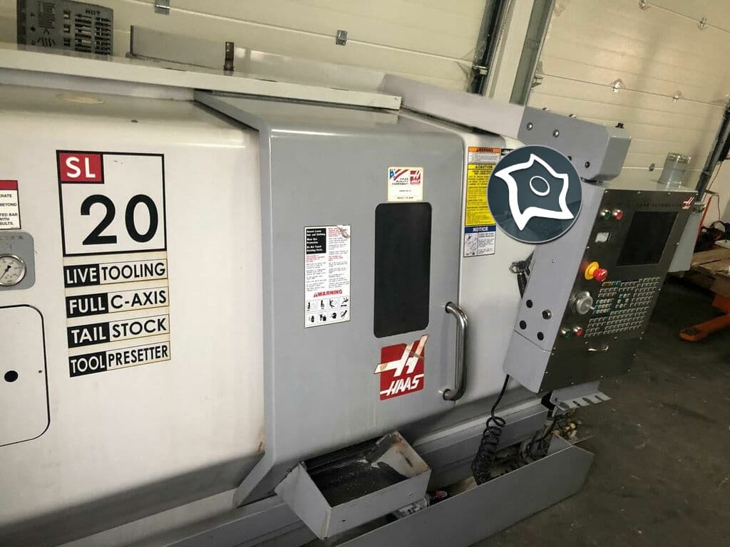 Токарно-фрезерный станок c ЧПУ Haas SL 20 THE-ID16620