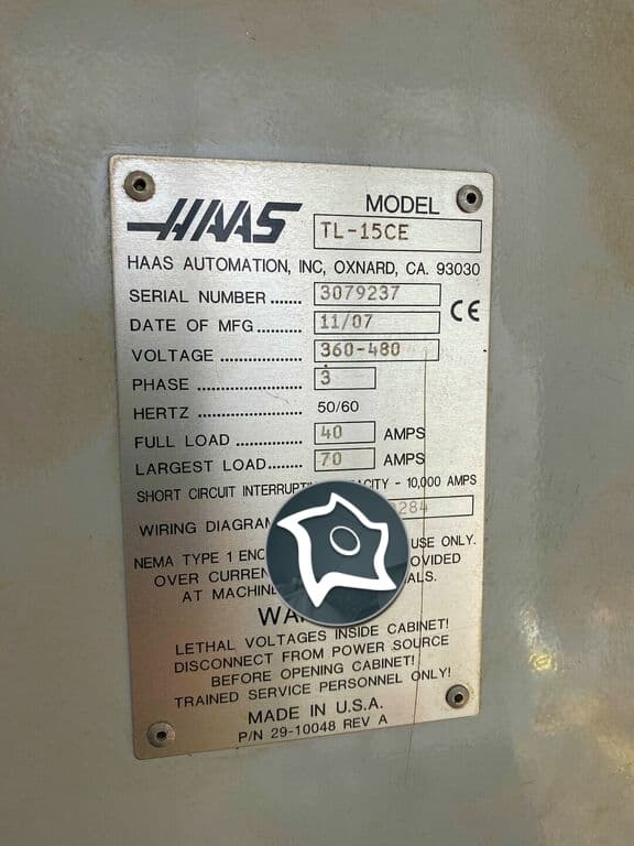 Токарно-фрезерный станок c ЧПУ HAAS TL-15-ID15965