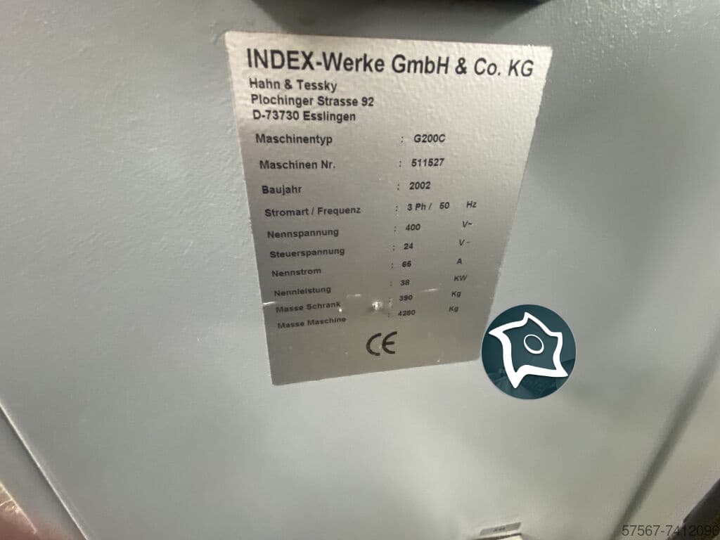 Токарно-фрезерный станок c ЧПУ INDEX G 200-ID16710