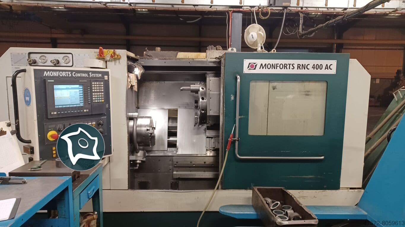 Токарно-фрезерный станок c ЧПУ MONFORTS RNC 400 AC-ID16967