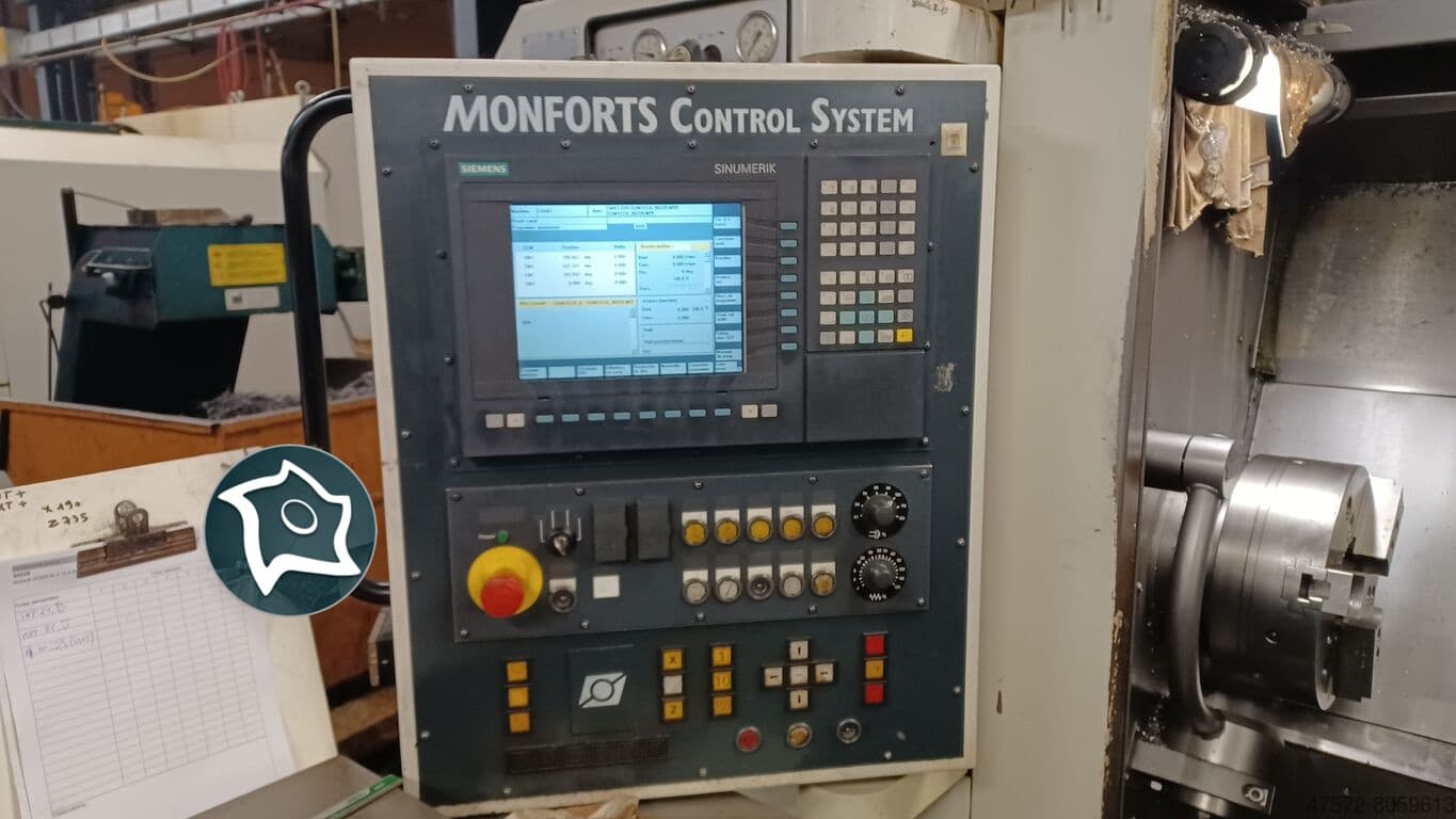 Токарно-фрезерный станок c ЧПУ MONFORTS RNC 400 AC-ID16967