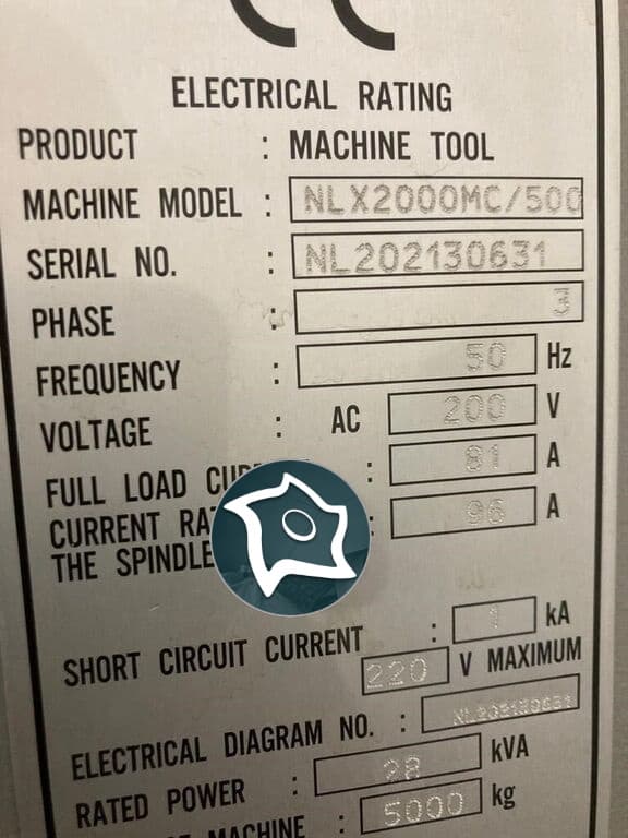 Токарно-фрезерный станок c ЧПУ Mori Seiki NLX 2000 MC/500-ID16782