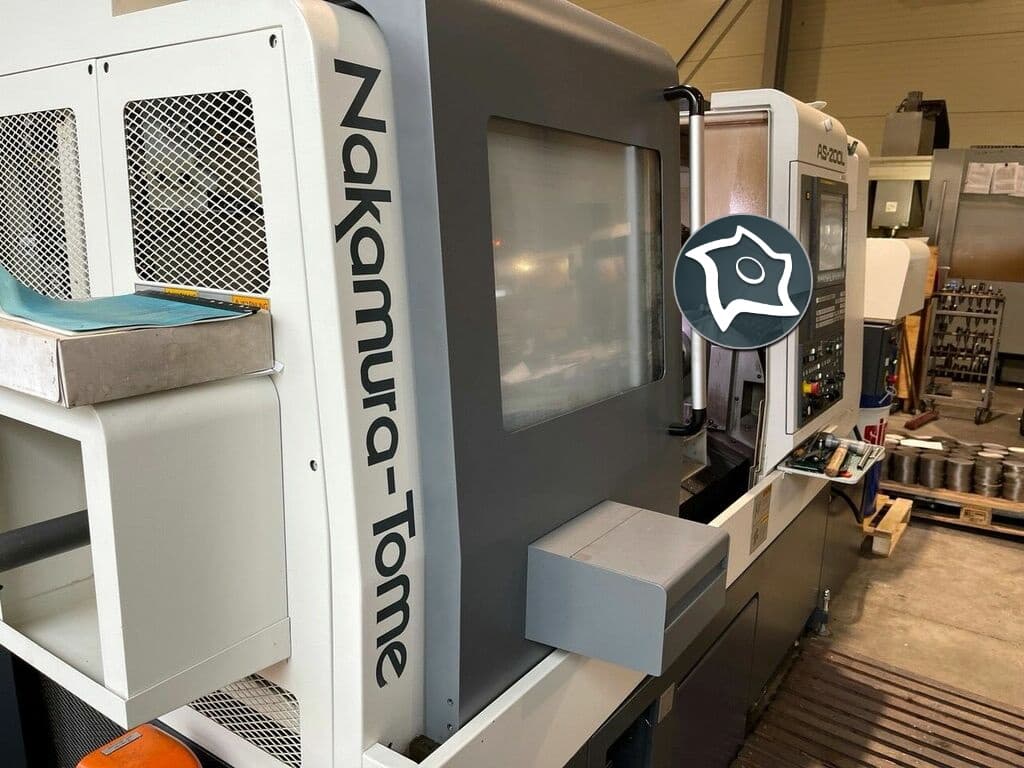 Токарно-фрезерный станок c ЧПУ Nakamura-Tome AS-200-ID16453