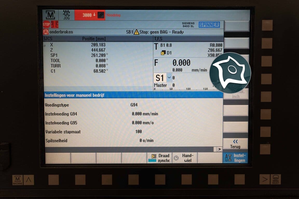 Токарно-фрезерный станок c ЧПУ Spinner TC 800 MC-ID16942