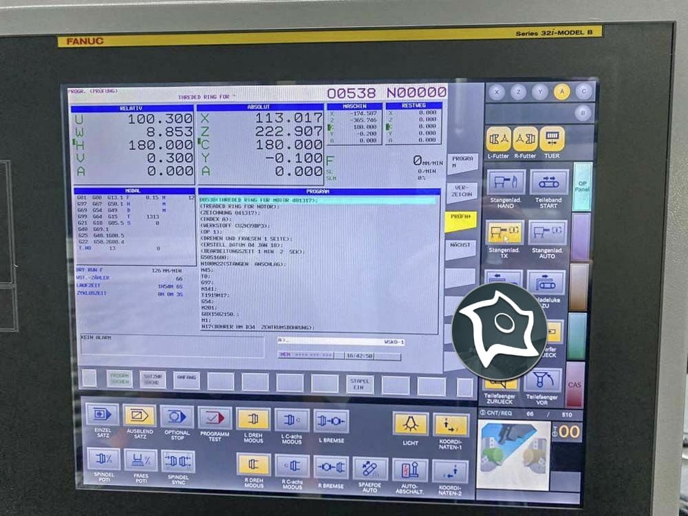 Токарно-фрезерный станок c ЧПУ Takisawa TS-3000 YS-ID16456