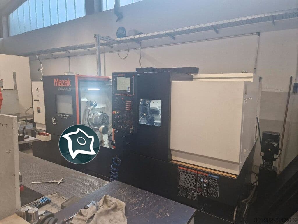 Токарно-фрезерный станок c осью Y и ЧПУ Mazak QT-COMPACT 300 MY L-ID16966