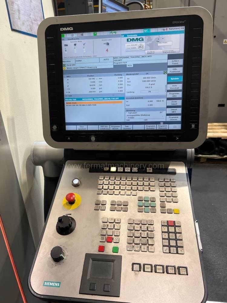 Токарно-фрезерный станок с ЧПУ DMG MORI CTV 250-ID17035