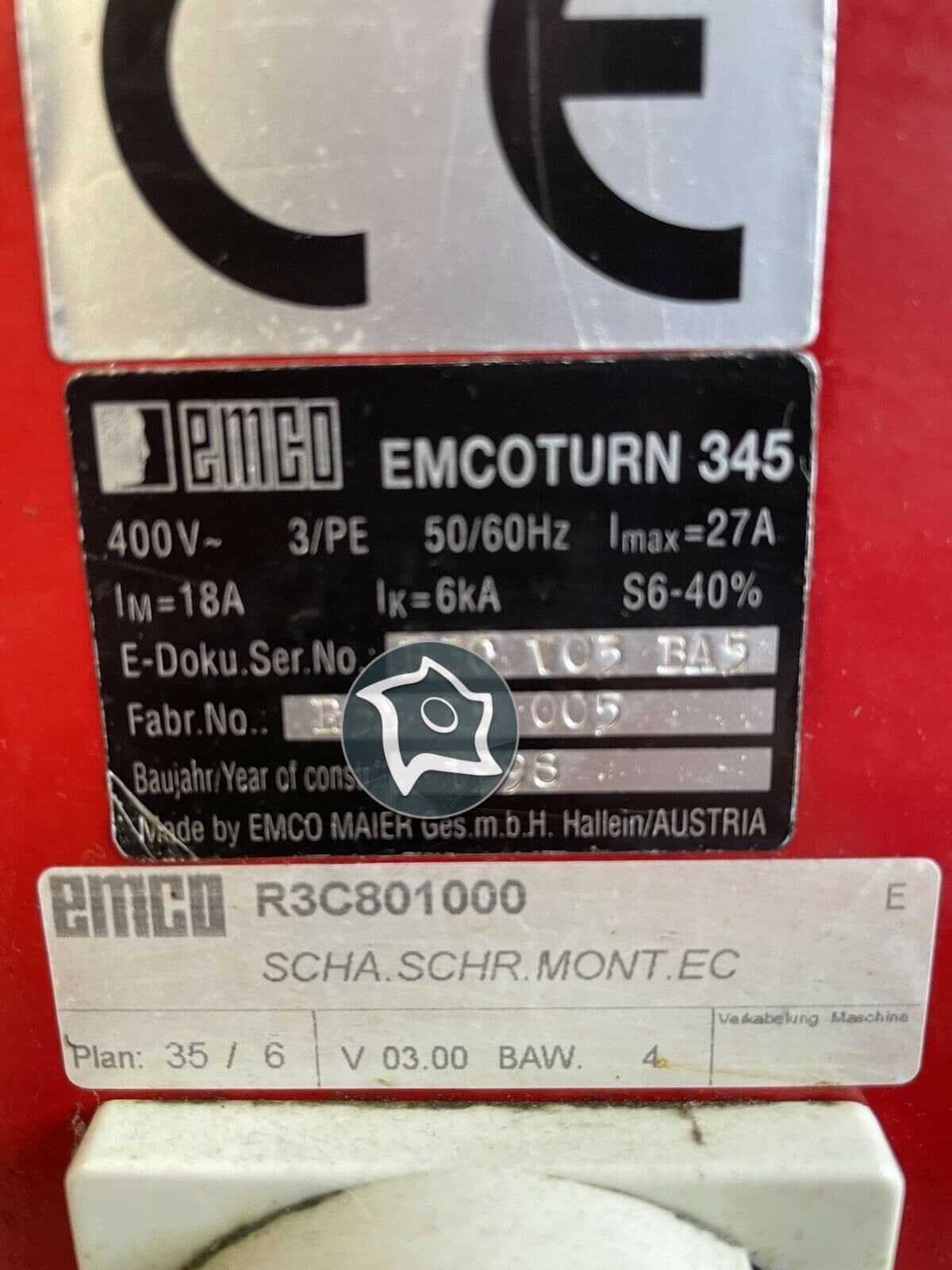 Токарно-фрезерный станок с ЧПУ EMCO EMCOTURN 345-ID15378