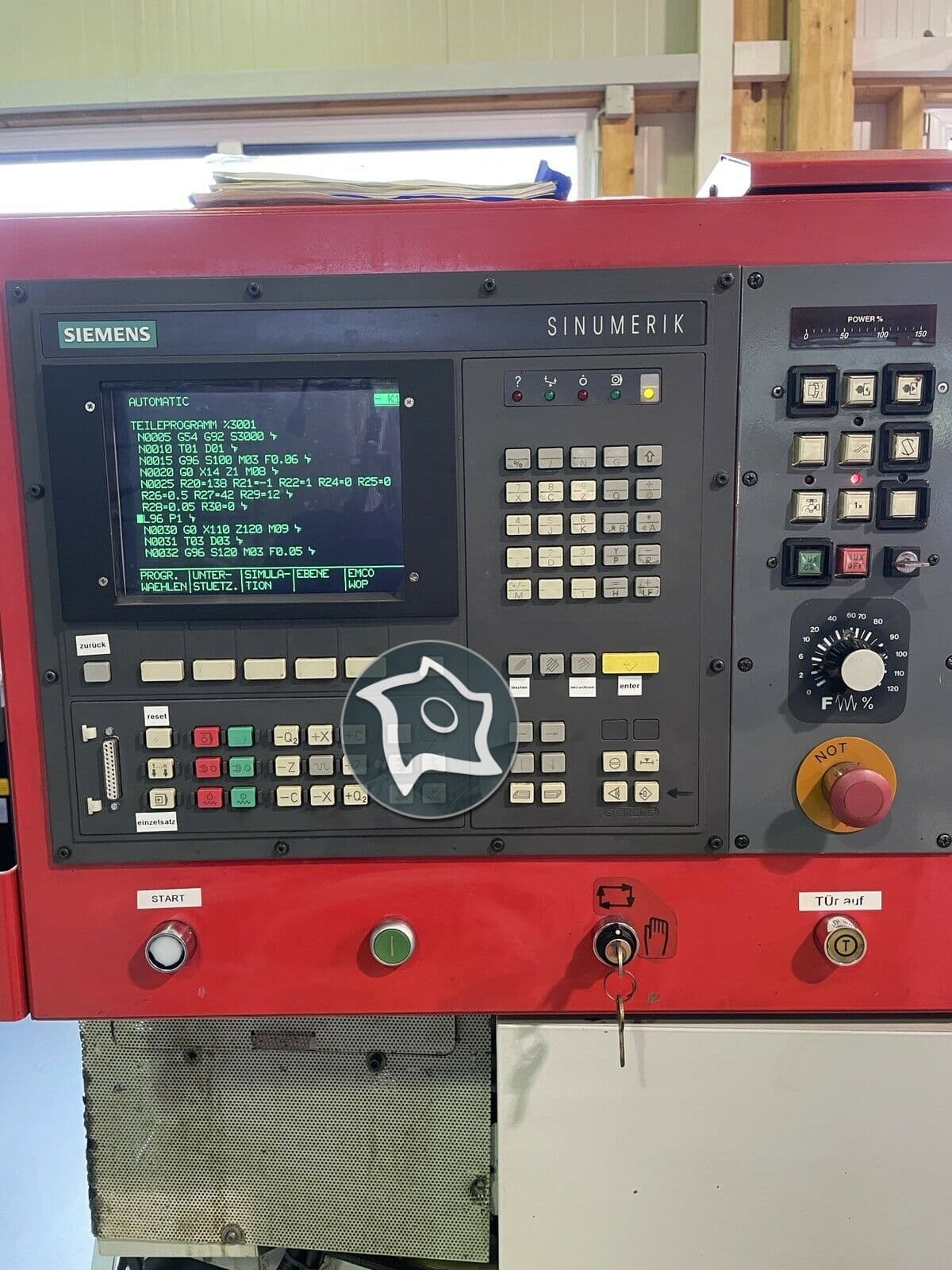 Токарно-фрезерный станок с ЧПУ EMCO EMCOTURN 345-ID15378