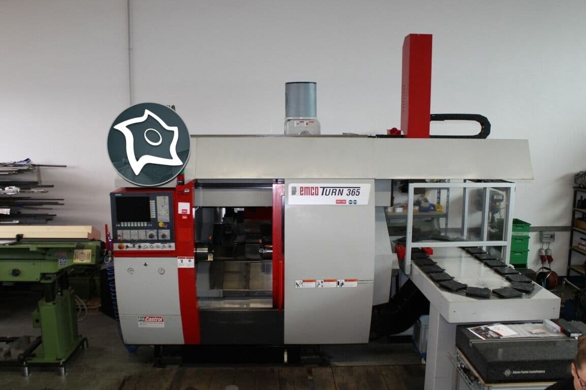 Токарно-фрезерный станок с ЧПУ EMCO EMCOTURN 365-ID15248