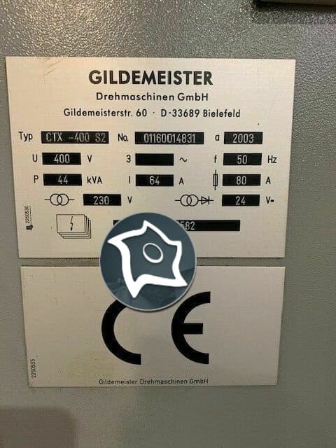 Токарно-фрезерный станок с ЧПУ Gildemeister CTX 400 S2-ID14446