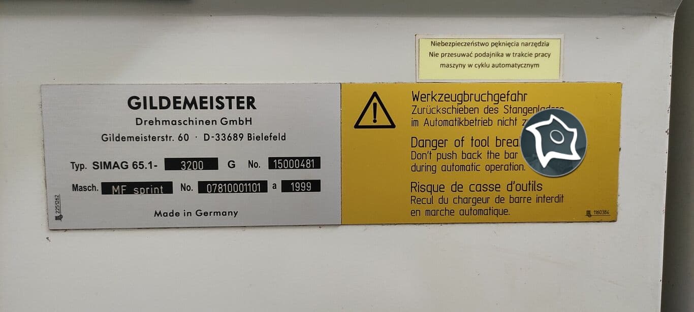 Токарно-фрезерный станок с ЧПУ Gildemeister MF Sprint 65-ID14590