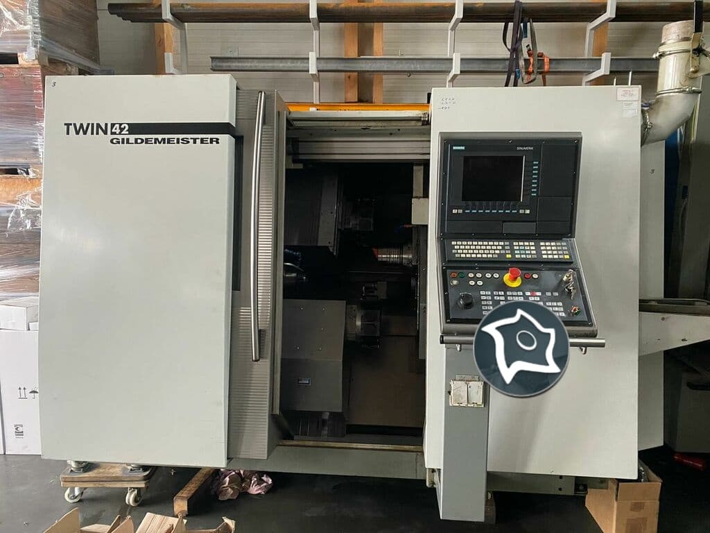 Токарно-фрезерный станок с ЧПУ GILDEMEISTER TWIN 42-ID14963