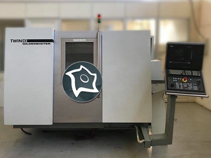 Токарно-фрезерный станок с ЧПУ Gildemeister TWIN 42-ID15212