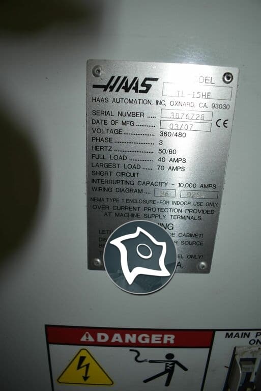 Токарно-фрезерный станок с ЧПУ HAAS TL 15 HE-ID15273