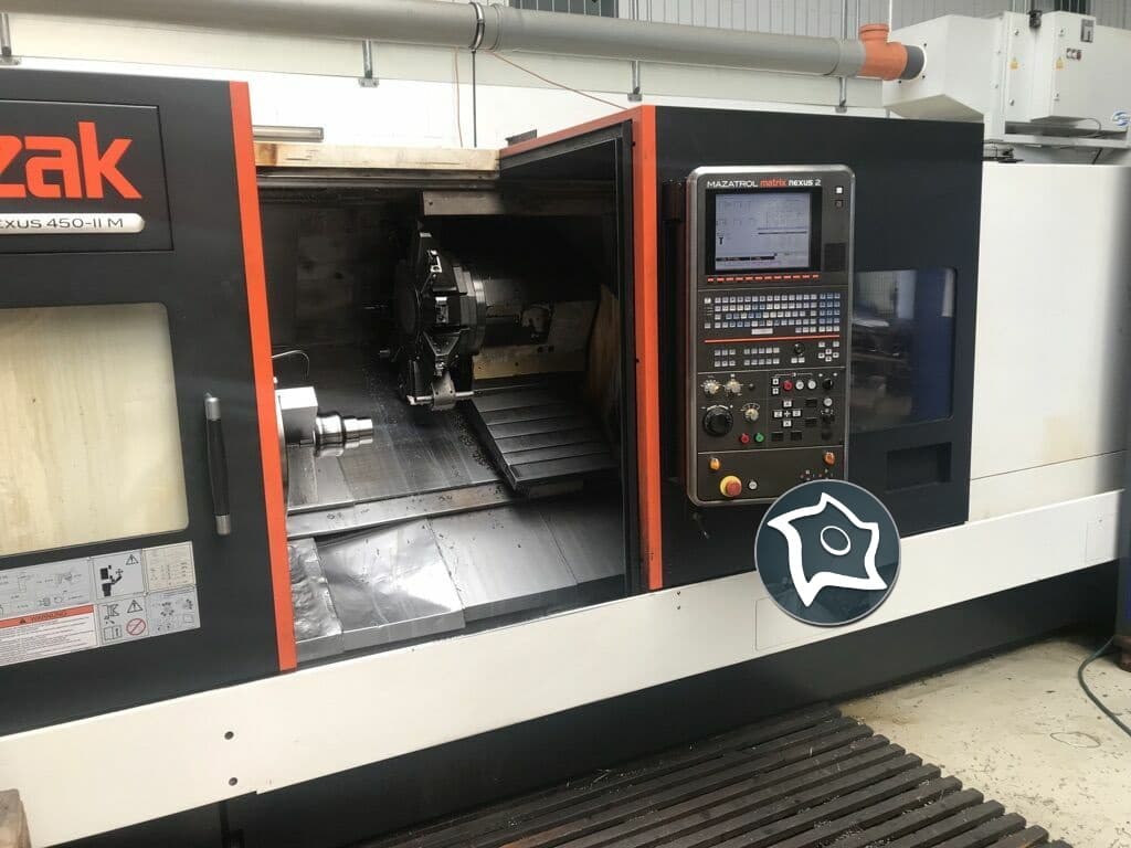 Токарно-фрезерный станок с ЧПУ Mazak Quick Turn 450 II M-ID15639