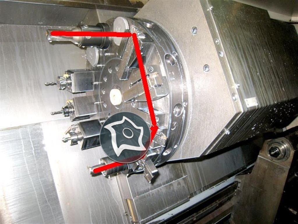 Токарно-фрезерный станок с ЧПУ MONFORTS RNC 5-ID15385