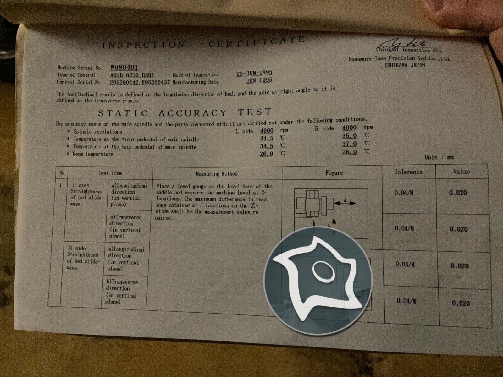 Токарно-фрезерный станок с ЧПУ Nakamura Tome TW-8-ID14973