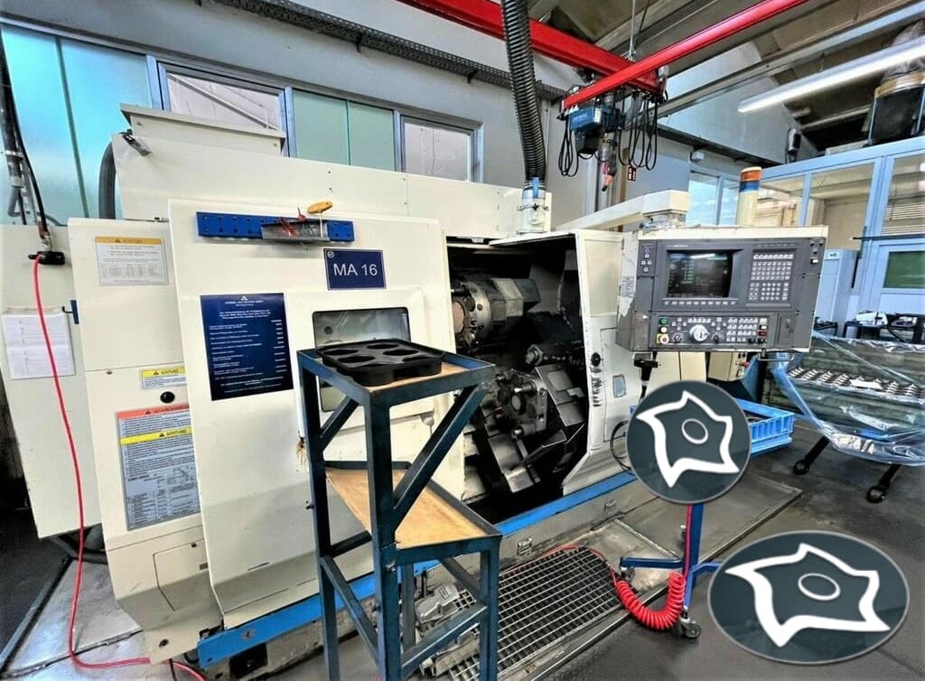 Токарно-фрезерный станок с ЧПУ OKUMA LU 15-ID16138