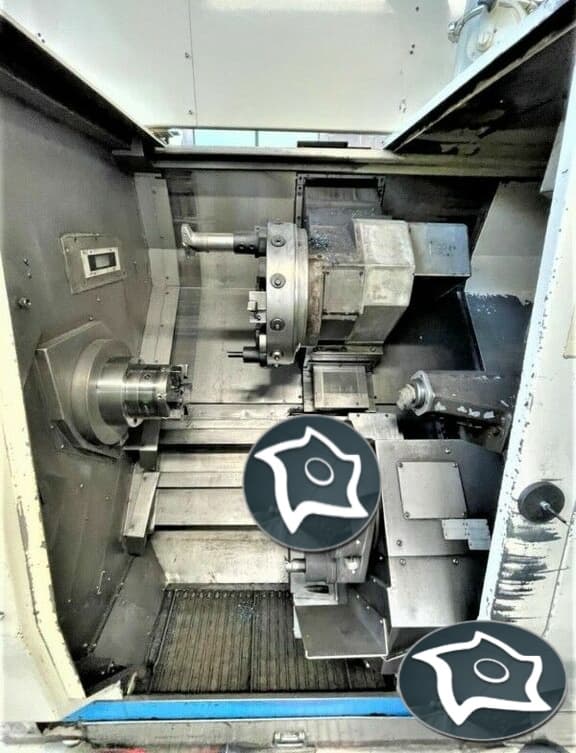 Токарно-фрезерный станок с ЧПУ OKUMA LU 15-ID16138