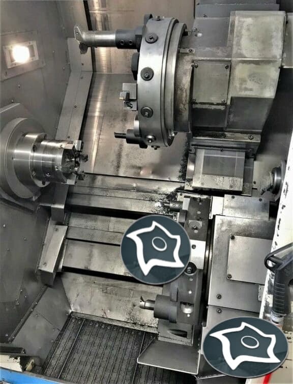 Токарно-фрезерный станок с ЧПУ OKUMA LU 15-ID16138