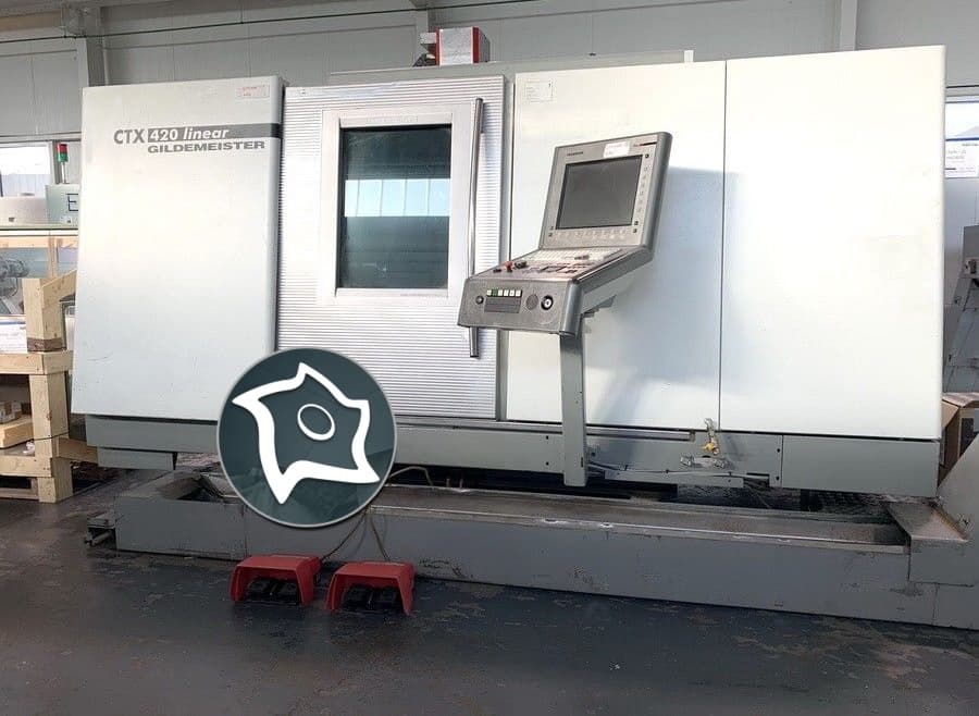 Токарно-фрезерный станок с ЧПУ с Y-осью DMG Gildemeister CTX 420 Linear V6-ID10572