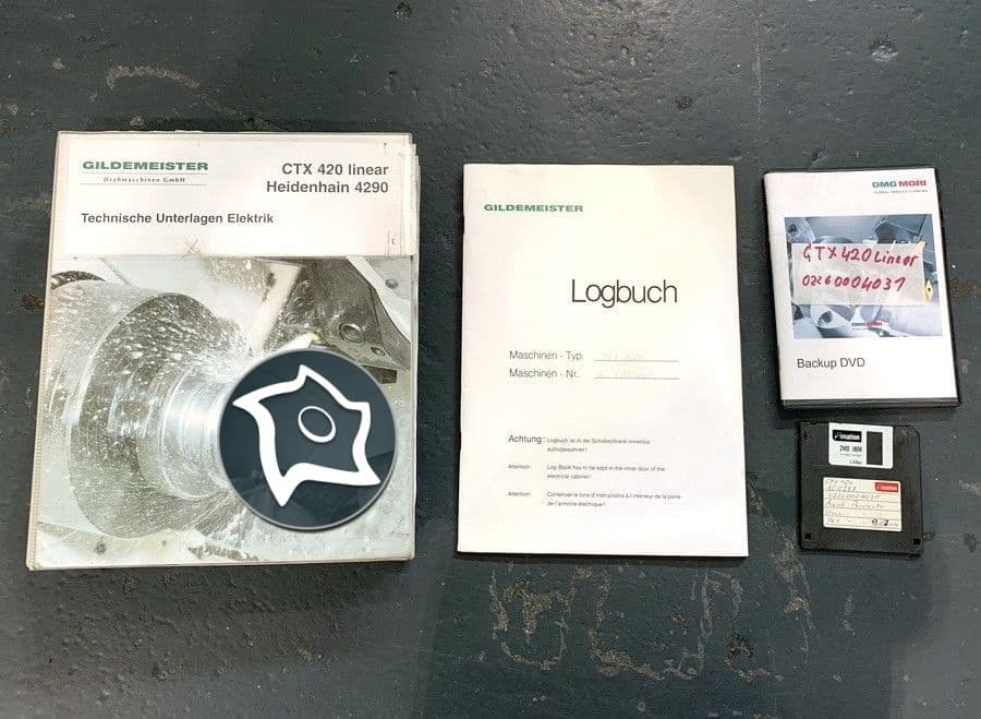 Токарно-фрезерный станок с ЧПУ с Y-осью DMG Gildemeister CTX 420 Linear V6-ID10572