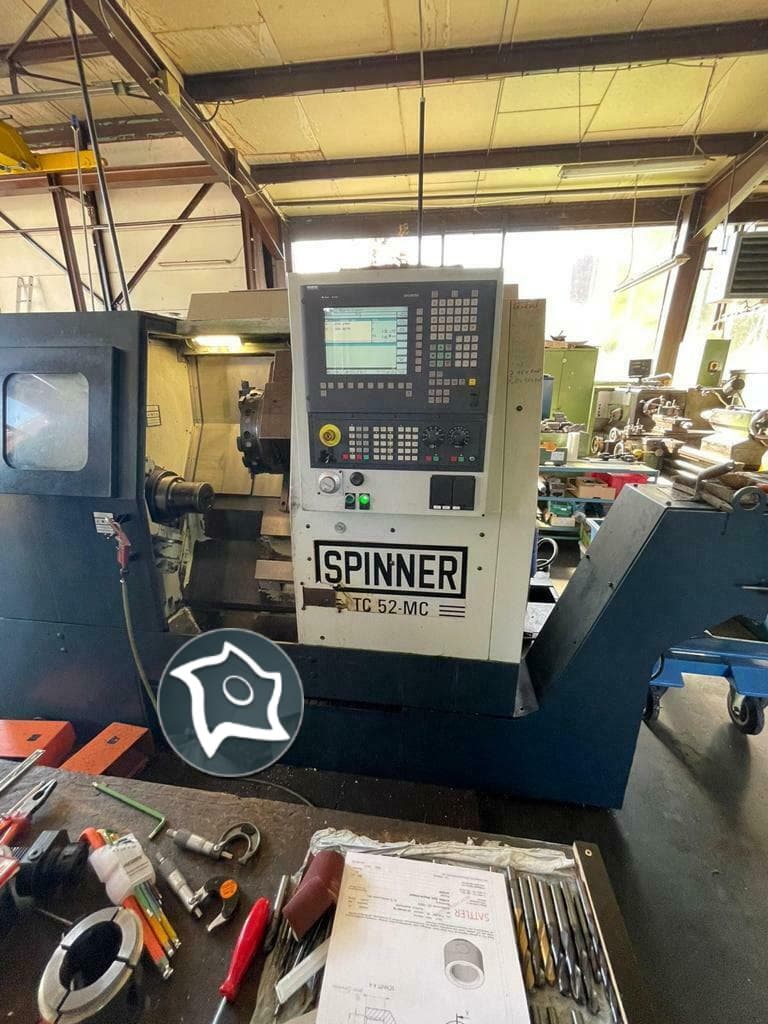 Токарно-фрезерный станок с ЧПУ SPINNER TC 52 MC-ID15602