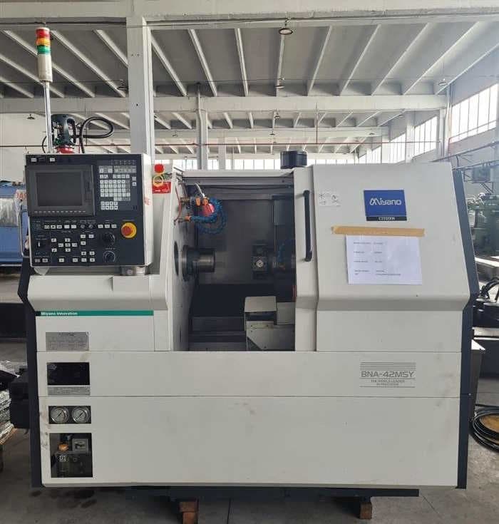 Токарно-карусельный станок с ЧПУ MIYANO BNA 42 MSY-ID17666