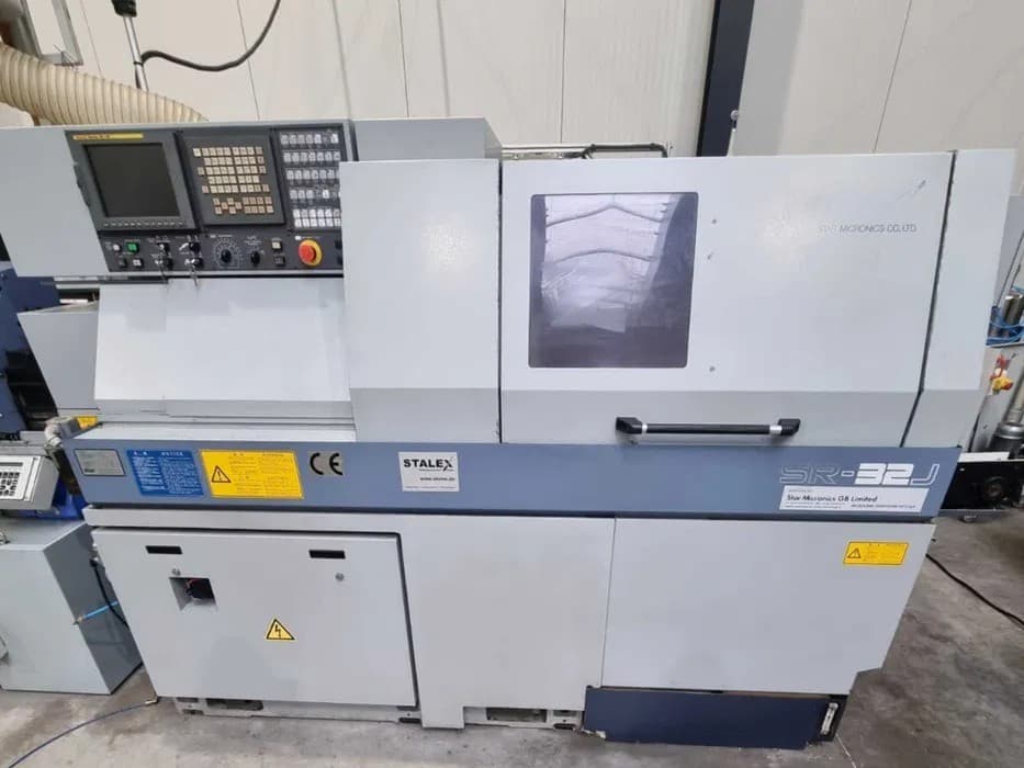 Токарный автомат продольного точения с ЧПУ Automat tokarski Star SR-32J-ID17478
