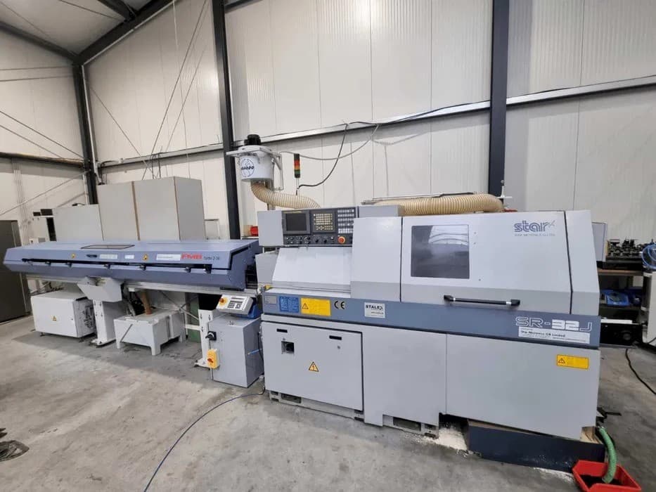 Токарный автомат продольного точения с ЧПУ Automat tokarski Star SR-32J-ID17478