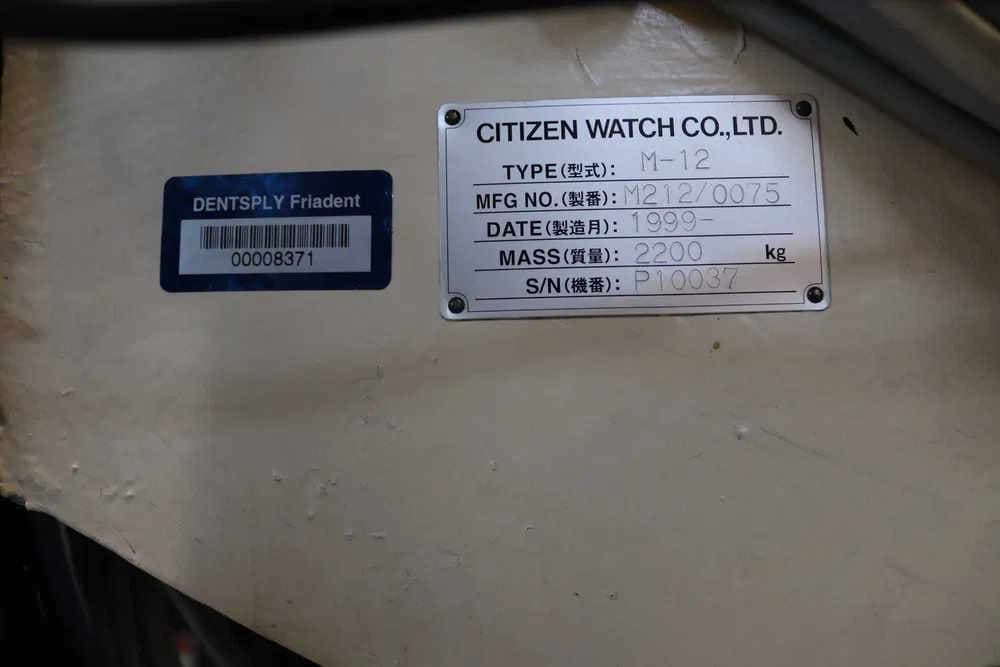 Токарный автомат продольного точения с ЧПУ Citizen Cincom M12-ID17187