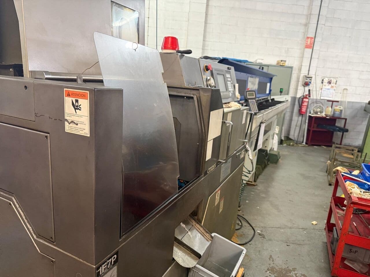 Токарный автомат продольного точения с ЧПУ Citizen K 1216 VII -ID17518