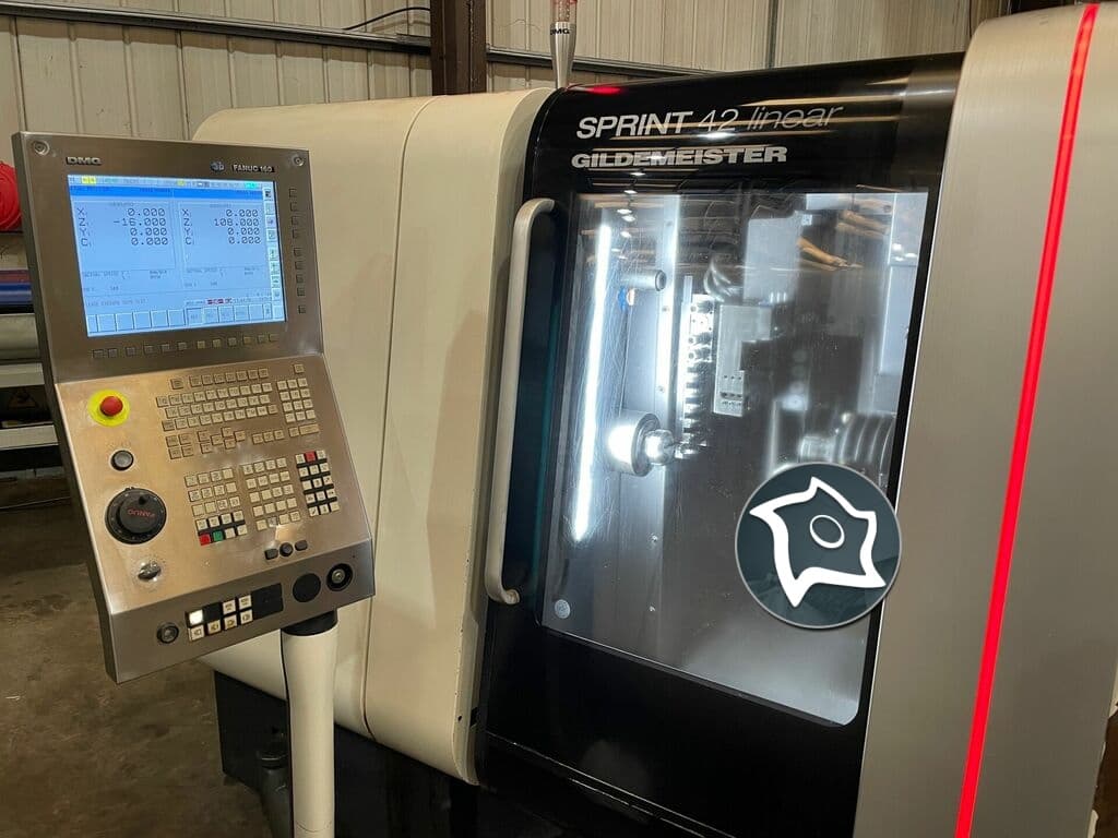 Токарный автомат продольного точения с ЧПУ DMG Gildemeister Sprint 42 Linear-ID14954