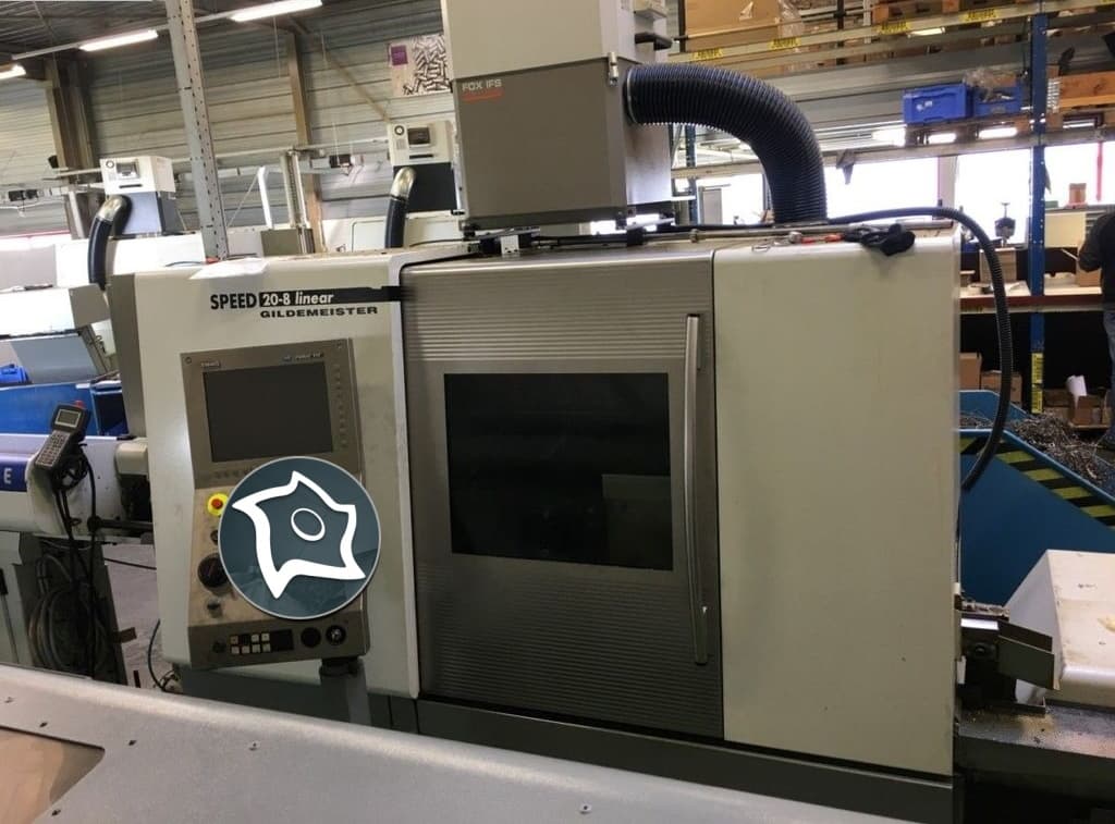 Токарный автомат продольного точения с ЧПУ GILDEMEISTER Speed 20-8-ID12050